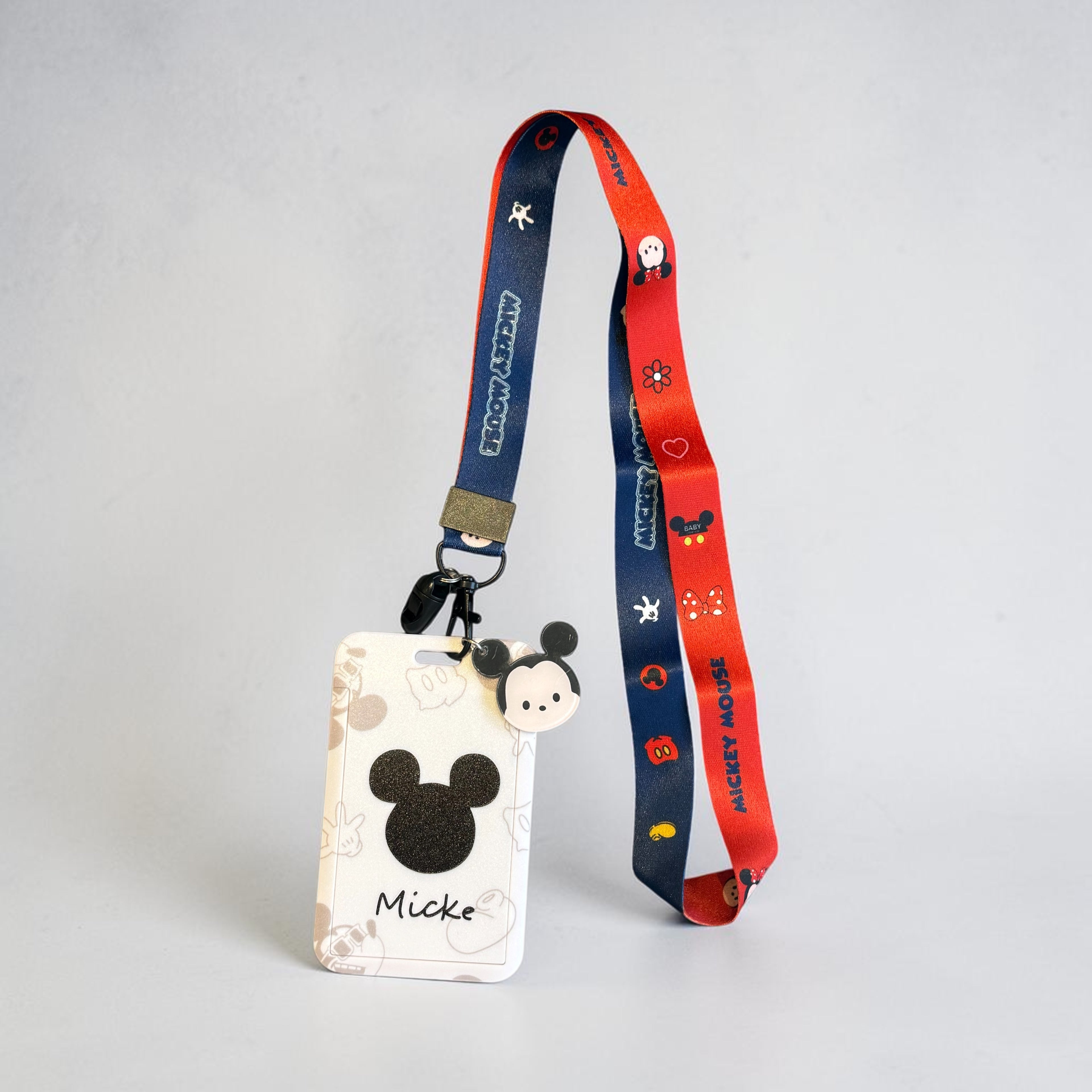 Porta gafete Mickey