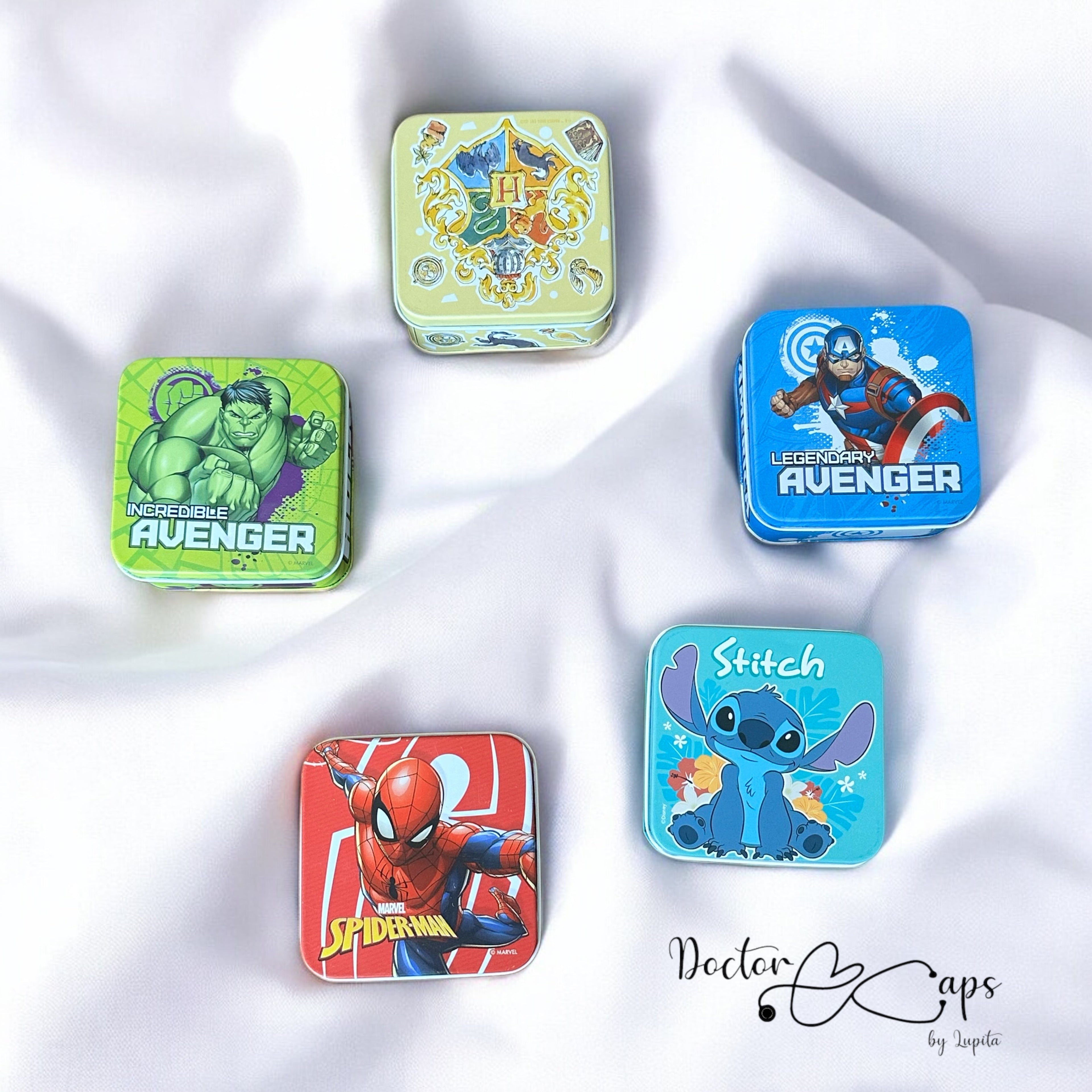 Etiquetas de fármacos controlados con caja