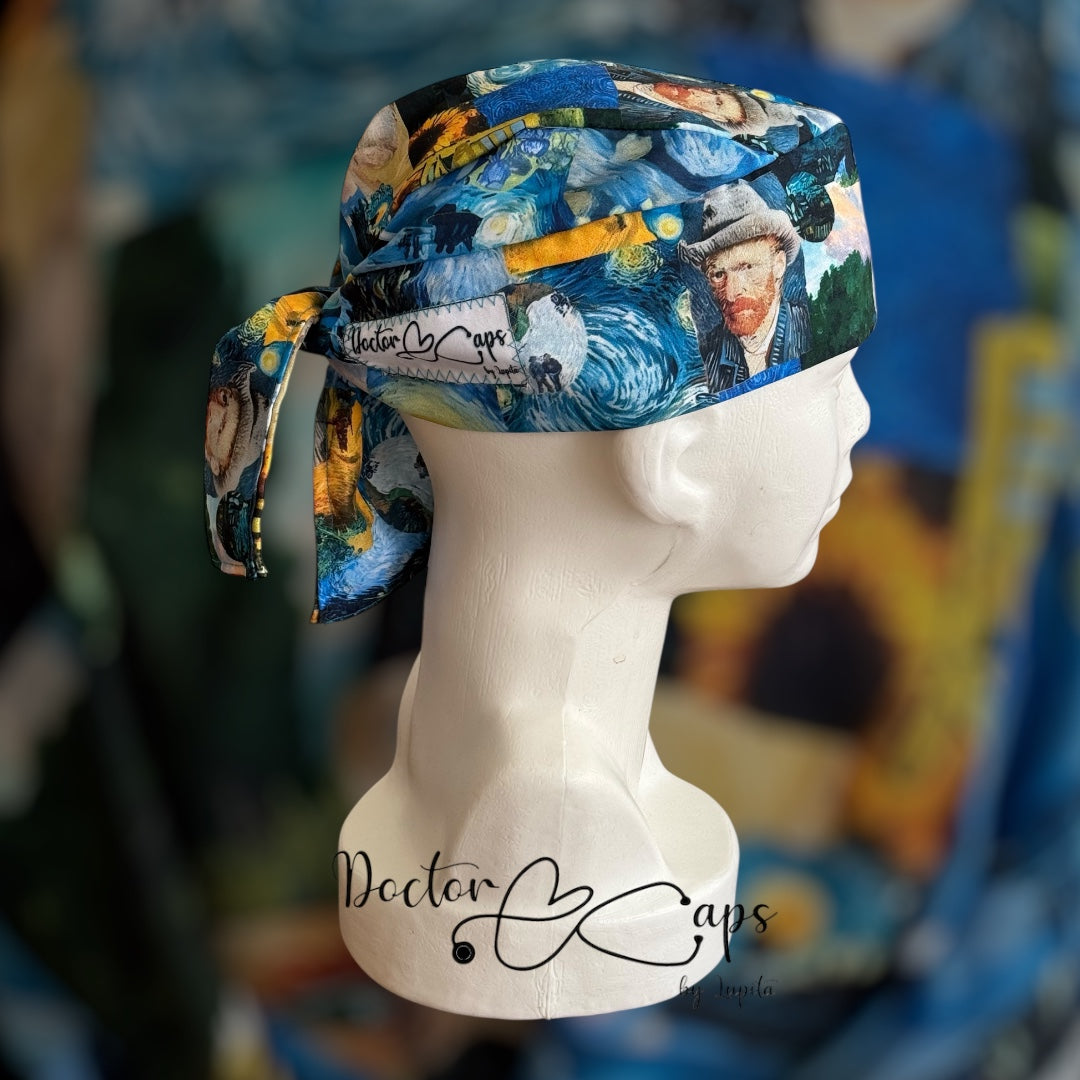 Gorro clínico Van Gogh 🌻 🌌