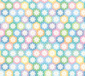 Bandana margaritas colores pastel