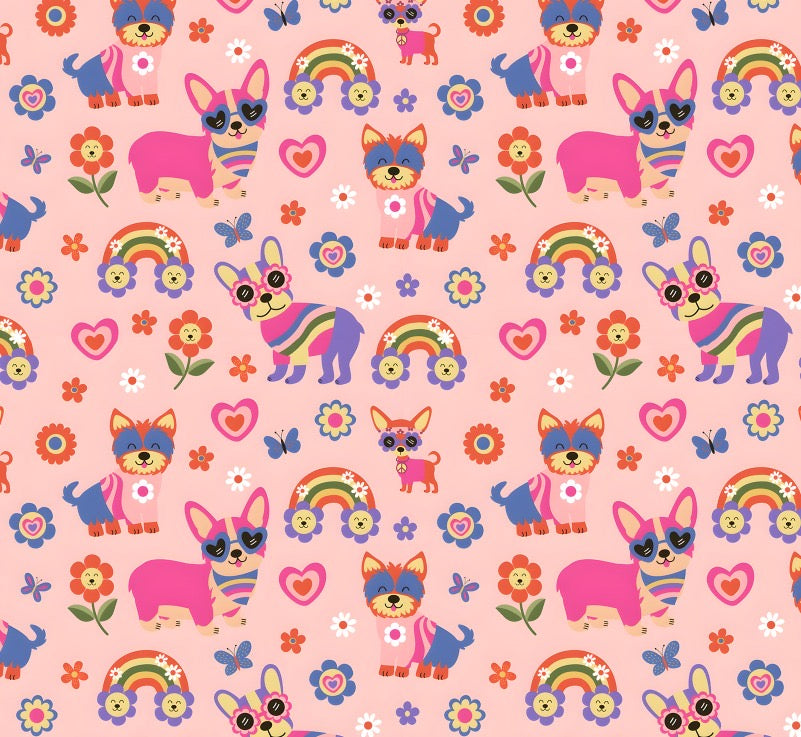 Bandana Perrito arcoíris 🌈