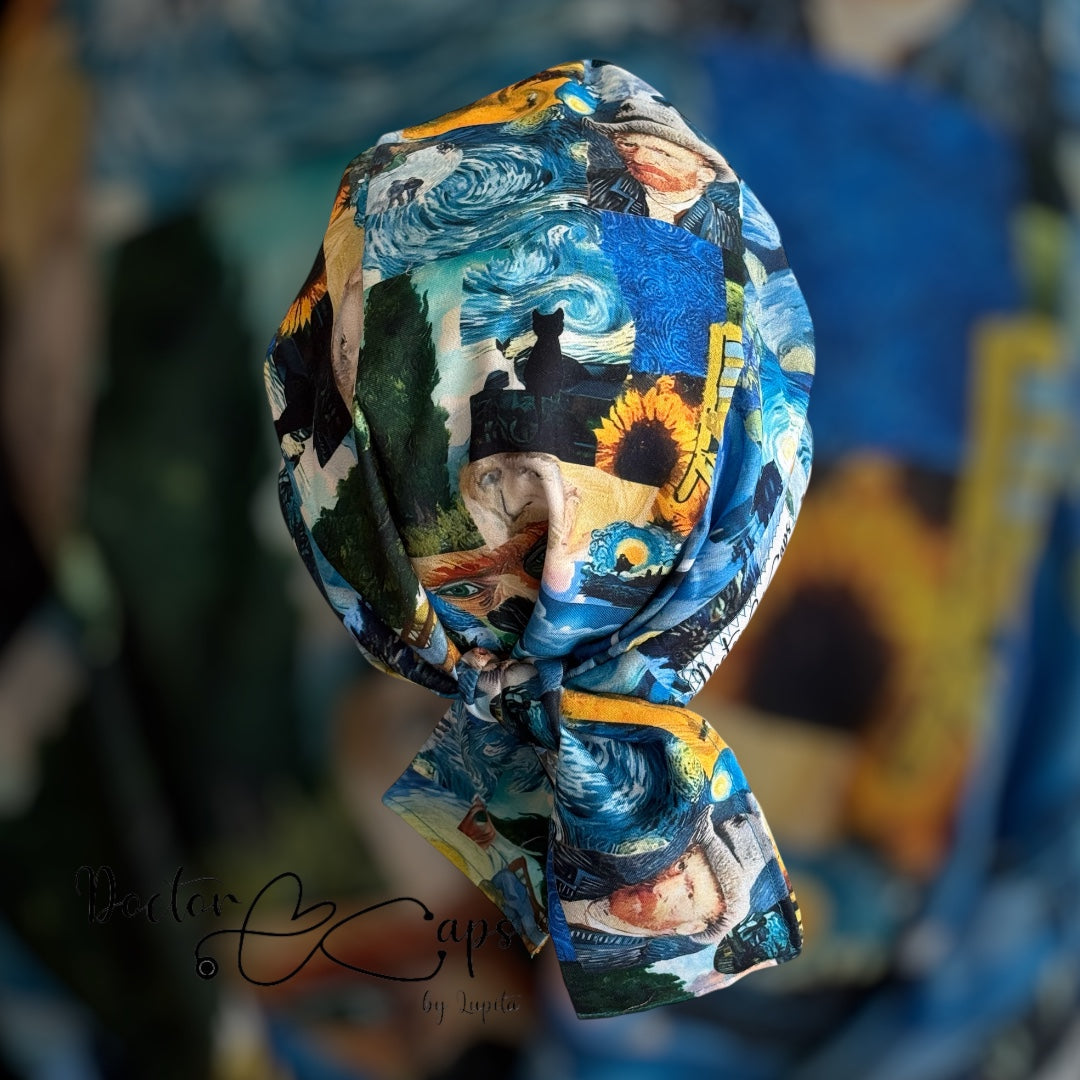 Gorro clínico Van Gogh 🌻 🌌