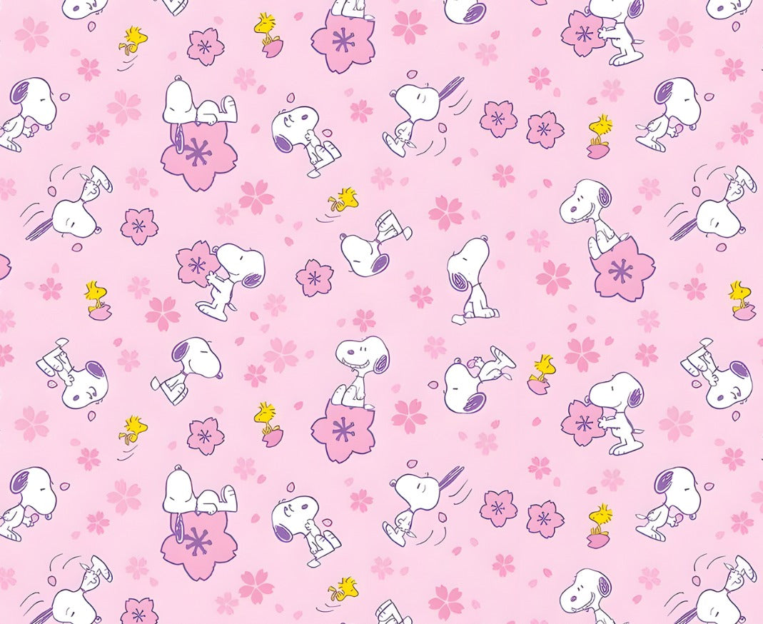 Bandana Snoopy Rosa
