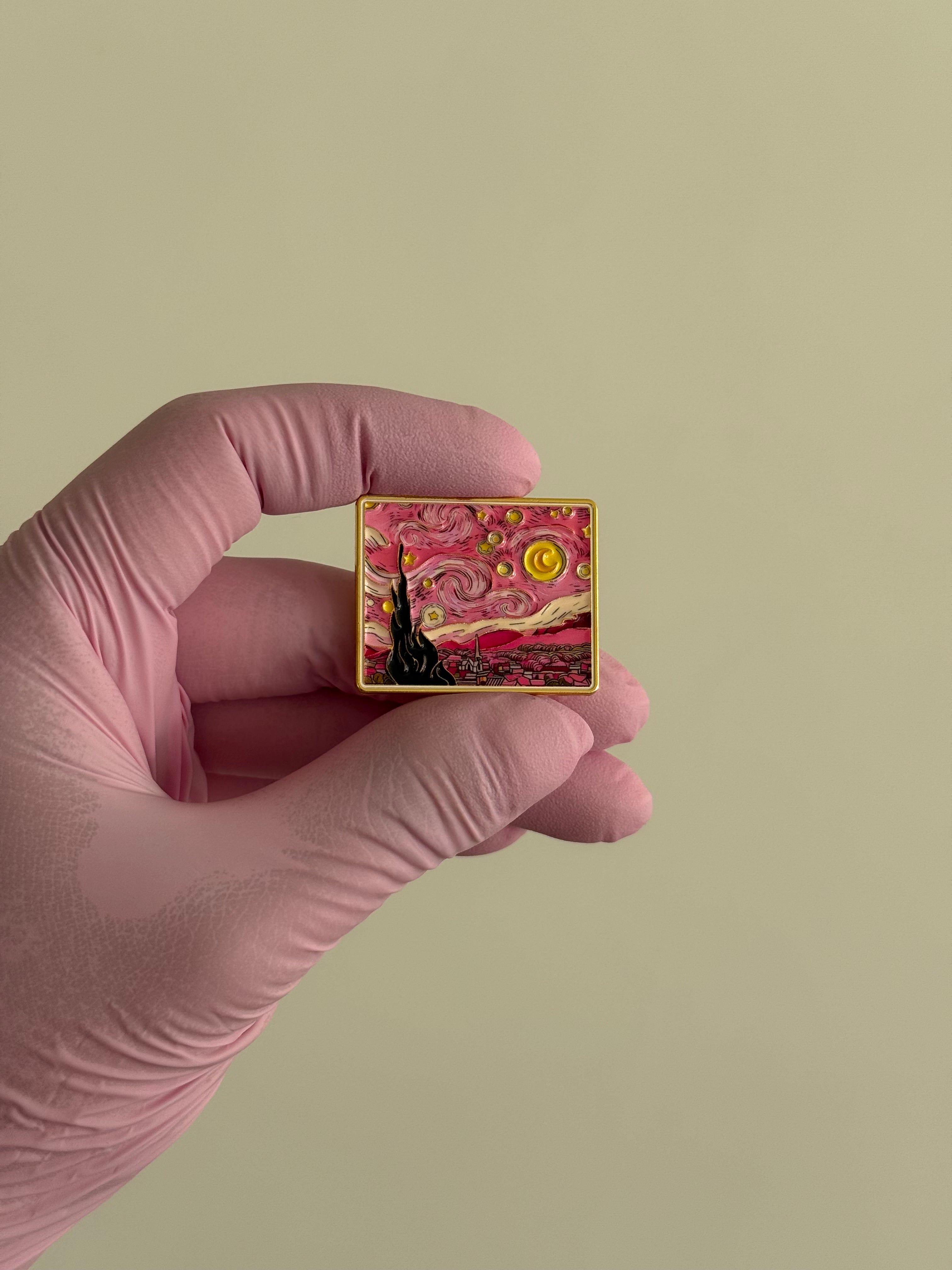 Pin - Van Gogh Rosa 🩷