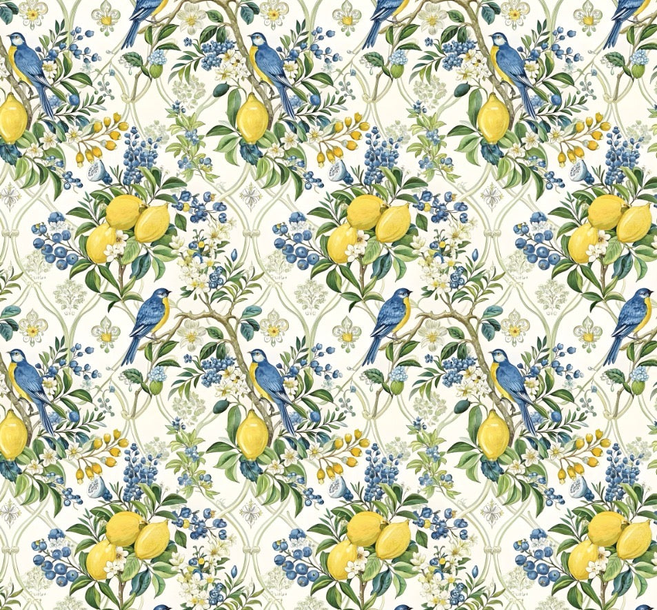 Bandana limones/pajaritos 🍋