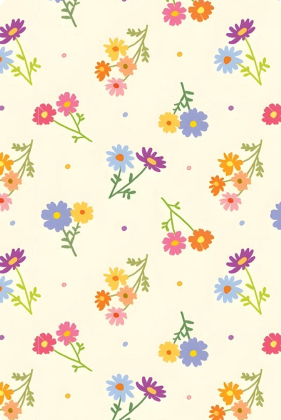 Bandana flores mini