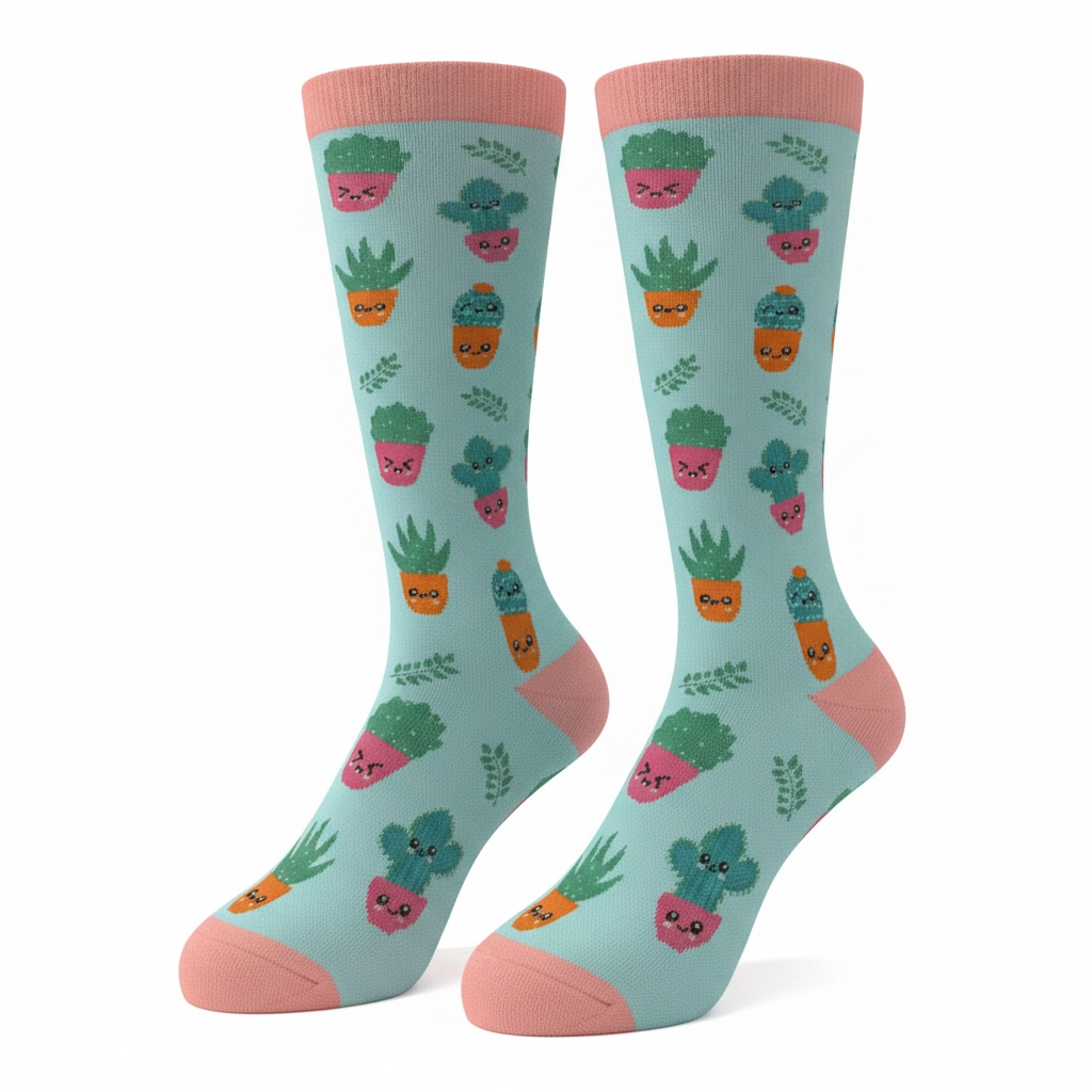 Medias de compresión - cactus 🌵