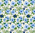 Bandana flores y moras