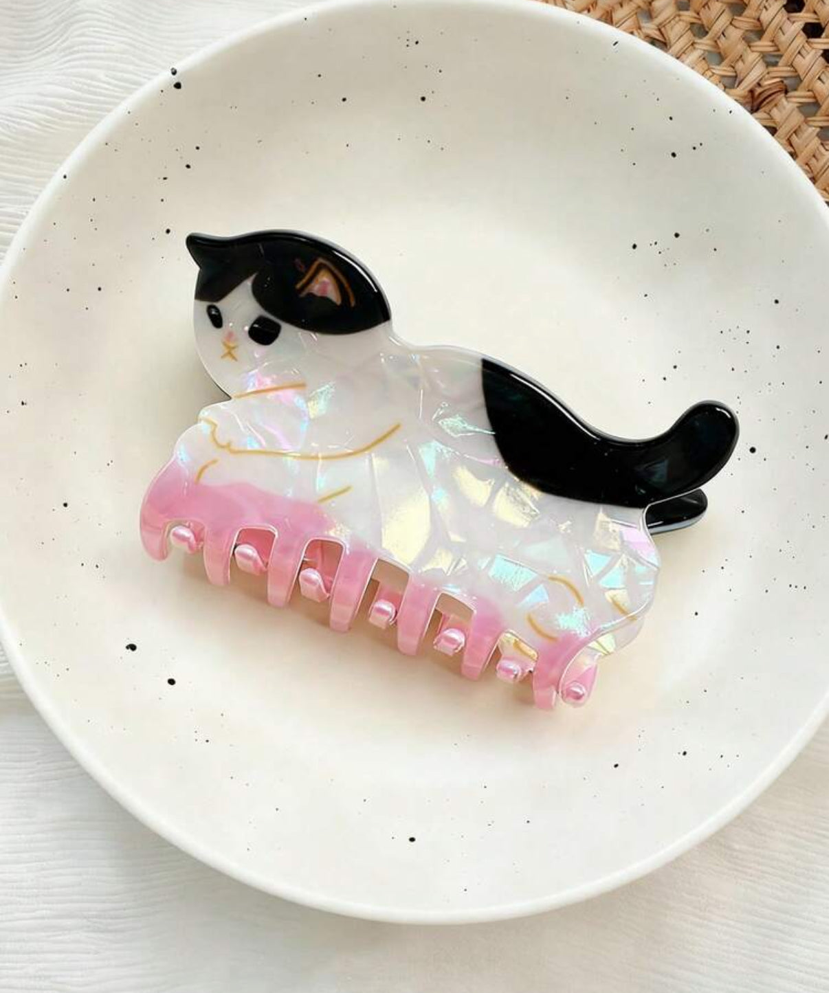 Pinza para cabello - Gato 🐈