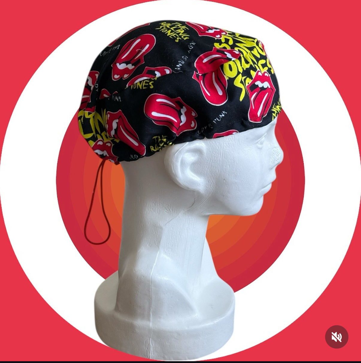 Gorro clínico Rolling Stones