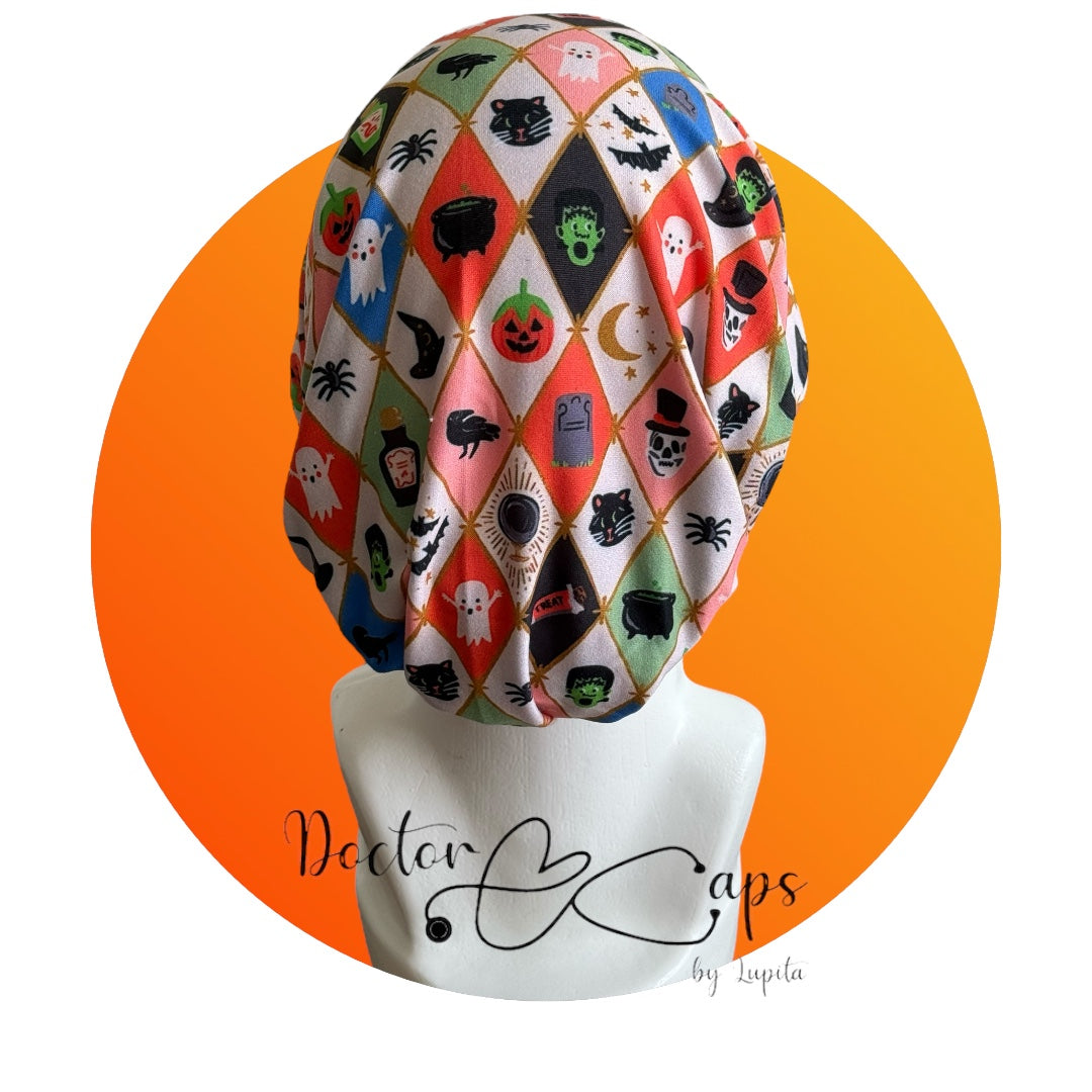 Bandana Halloween rombos