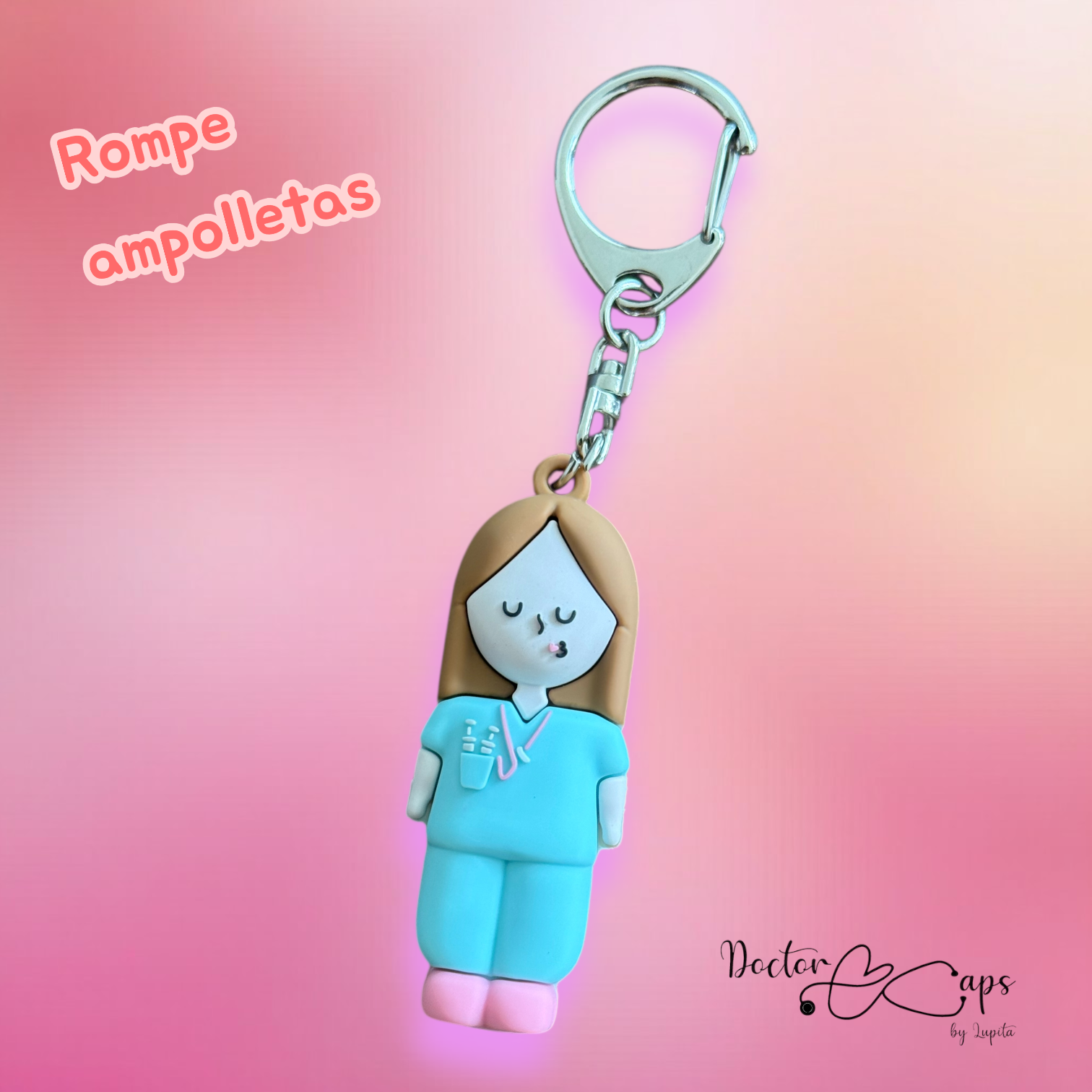Rompe ampolletas -Enfermera/doctora  verde quirúrgico