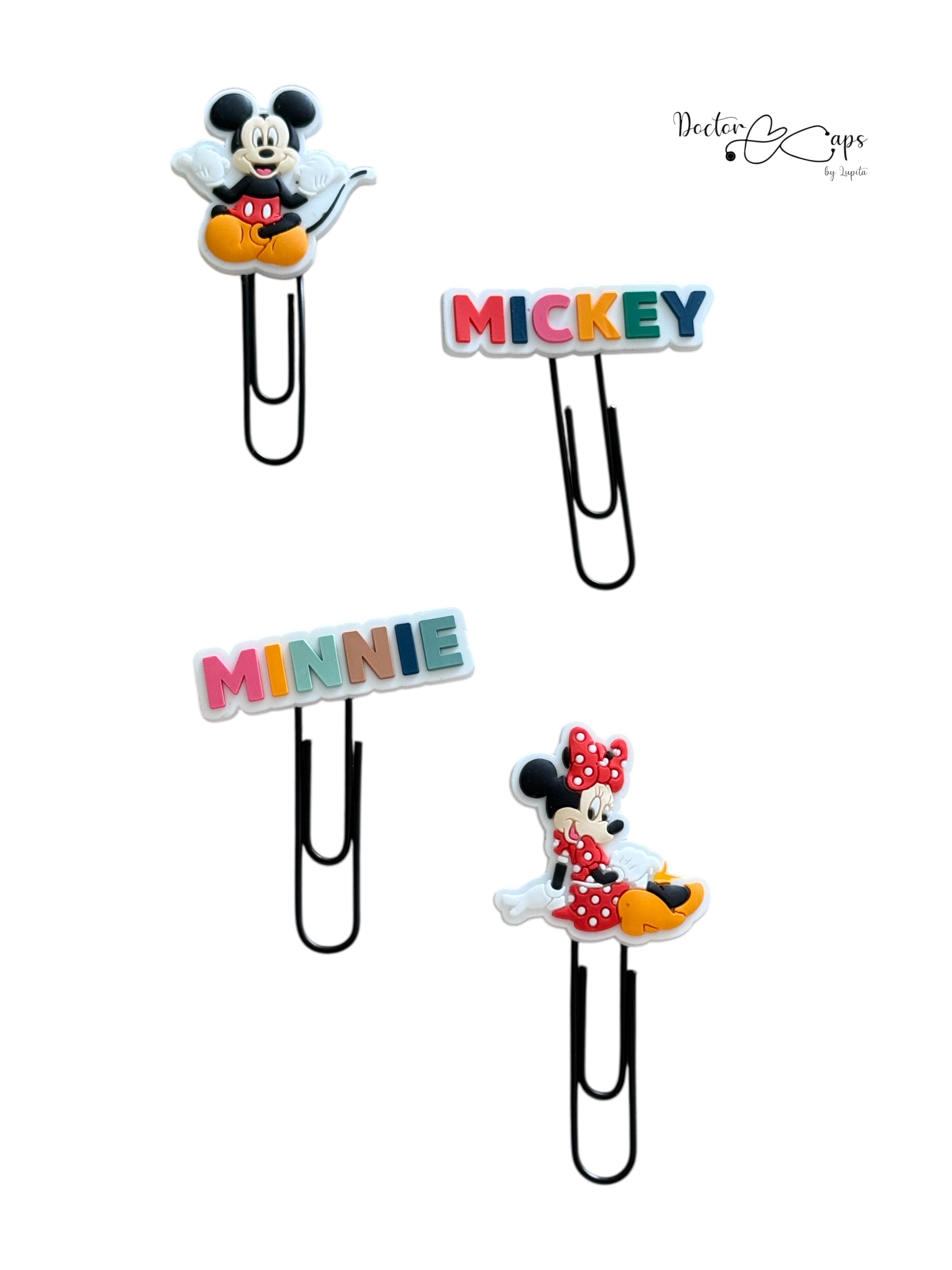 Clips-separadores de libro 📖 Mickey & Minnie