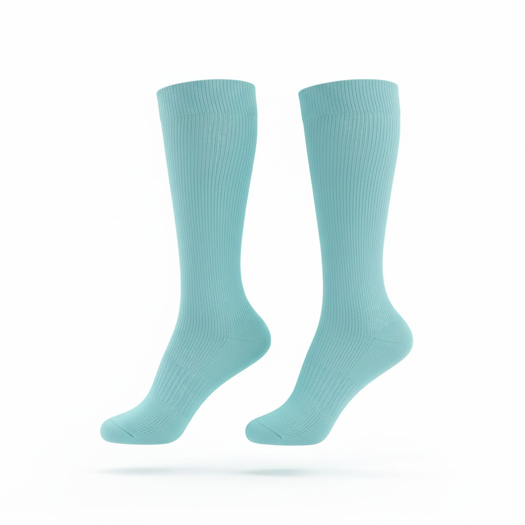 Medias de compresión - verde aqua