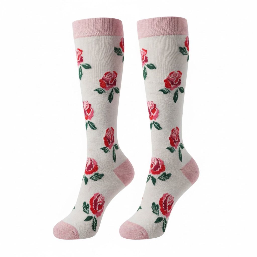 Medias de compresión - rosa 🌹
